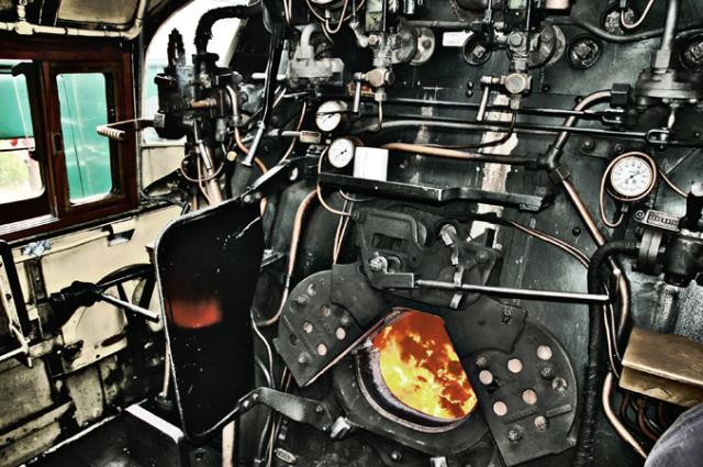 Steam Engine cockpit