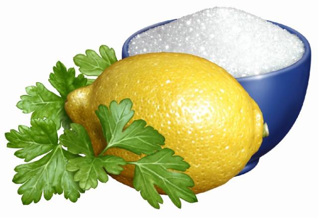 Lemon and Sugar Bowl